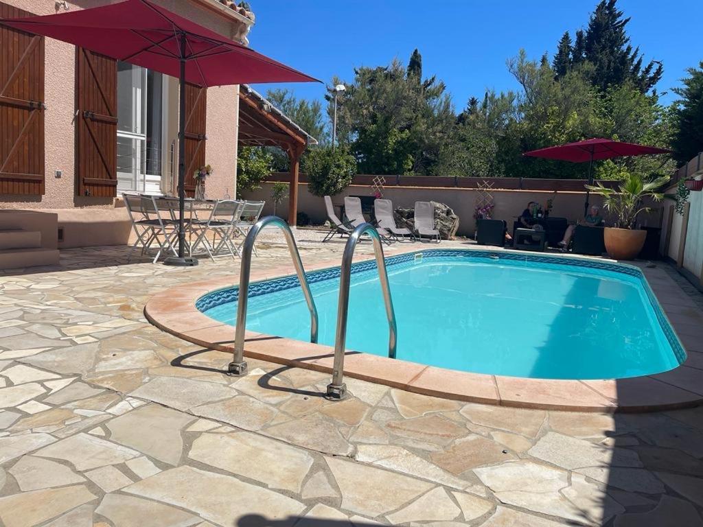 Villa Avec Piscine A St Marie La Mer 생트마리라메르 외부 사진